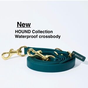 New Hound Waterproof Jellies Crossbody Leash Hunter Green  with tags ⭐️⭐️⭐️⭐️